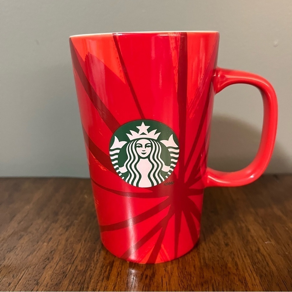 2014 Starbucks Coffee Mug Cup Holiday Blend Limited Edition Christmas Original